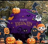 Halloween, halloweenparty, minigolf, Oberkirch, familienausflug