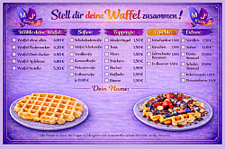 stell dir deine Waffel selber zusammen