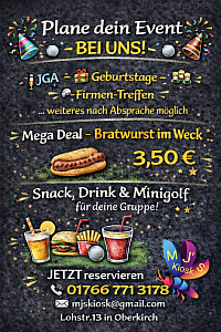 Plan dein Event, Firmen, Junggesellenabschied, Geburtstage